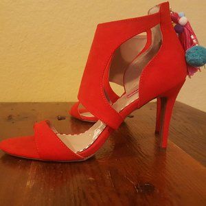 Betsy Johnson red shoes